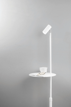 RELAX - Adjustable metal floor lamp with shelf by Fan Europe Lighting - view 3